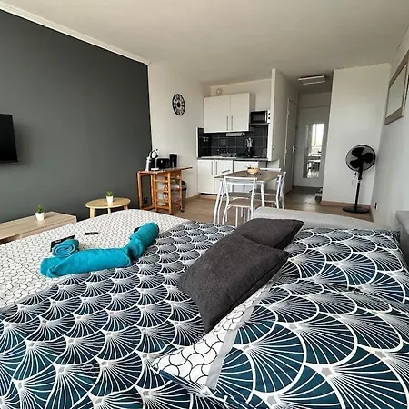 Studio Lumineux, Acces Direct Plage Et Piscine