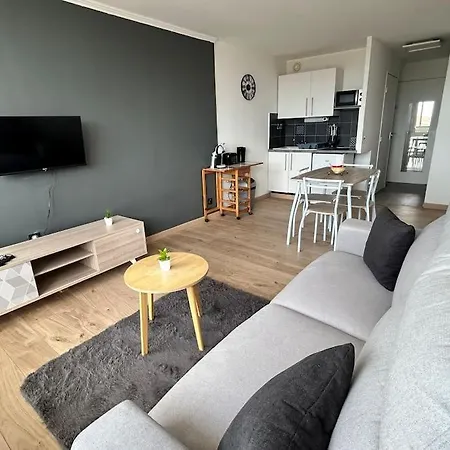 דירה Studio Lumineux, Acces Direct Plage Et Piscine